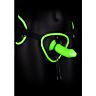 Glow in the Dark Harnas met Strap-On en Glow in the Dark
