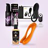 Premium set voor koppels met vibrerende ring en vingervibrator