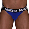 Jockstrap MACHO UNDERWEAR MX28AZ met dubbele ondersteuning