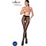 Medias PASSION WOMAN GARTER & STOCK 018 met openingen
