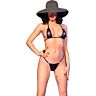 Micro bikini CHILIROSE CR 4840 met metalen juwelen