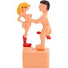 Grappenpop Diablo Picante met touw en 4 posities