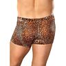 Lingerie Male Power Short Leopardo voor gedurfde mensen