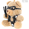 BDSM Teddybeer FETISH SUBMISSIVE TED met accessoires
