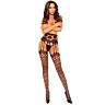PASSION S031 Zwart Visnet Panty Voor Elke Gelegenheid