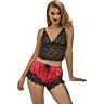 Conjunto van lingerie SUBBLIME 953966 zwart/rood
