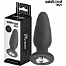 Anal Plug Addicted Toys L met juweel voor diepe stimulatie