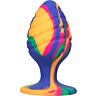 Plug Anal CALEXOTICS Cheeky Lange Swirl met Suction Base