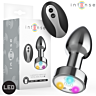 Anale plug INTENSE M met LED-verlichting en afstandsbediening