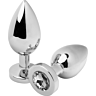 Anal Plug METAL HARD 7.62CM van gehard staal
