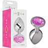 Plug anal INTENSE met diamanten juweel - L