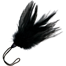 Pluma Stimulerend DARKNESS 17 cm voor erotische spelletjes
