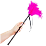 Verenpluim SECRETPLAY met 20 veren, 40 cm