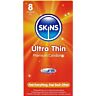 SKINS Ultra Thin Condoms 8-Pack met verbeterde gevoeligheid
