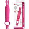 Vibrador Rabbit Pretty Love Delia met anillo van ondersteuning