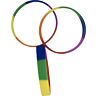 Armband PRIDE met LGBT-vlag kleuren