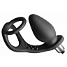ROCKS-OFF RO-ZEN prostaatvibrator met dubbele ring Onyx Black