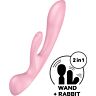 Vibrador Rabbit Satisfyer Triple Oh met 3 motoren