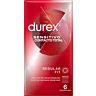 Durex Condooms Sensitief Super Dun 6 Eenheden
