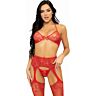 Lingerie Set Leg Avenue met Bh, String en Panty