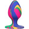 Plug Anal CALEXOTICS Cheeky Medium Tie-Dye met Ventouse