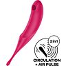 Succionador Satisfyer Twirling Pro met dubbele stimulatie