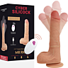 Vibrador Cyber Silicock Mr Rick 20,9 cm met Afstandsbediening