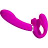 Vibrator Doble Strap-On Pretty Love Valerie met 12 Vibraties