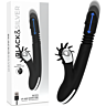 G-spot vibrator BLACK&SILVER BUNNY REED up & down