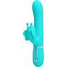 Vibrator Rabbit Pretty Love Multifunctioneel 4 in 1