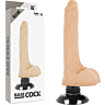 Vibrador Realistisch BASECOCK 2-1 Natural 18.5 cm