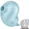 Vibrateur Satisfyer Sassy Seal met drukgolven en trillingen