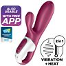 Vibrator Satisfyer Hot Bunny | Diepe stimulatie voor G-spot en clitoris.
