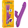 Vibrador Rabbit FUN FUNCTION ZENDA met G-spot en clitorisstimulatie