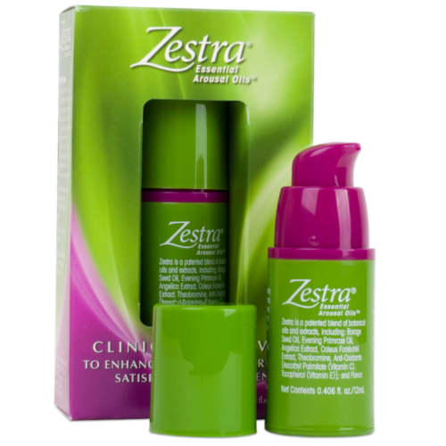 Versterkende Olie Zestra Deluxe met Vibrerend Effect