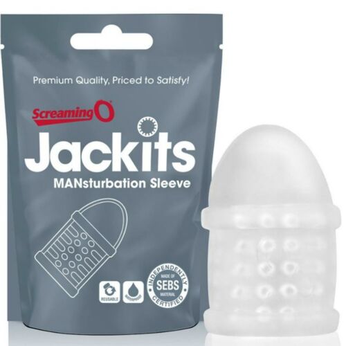 Masturbator Screaming O Jackits met unieke textuur