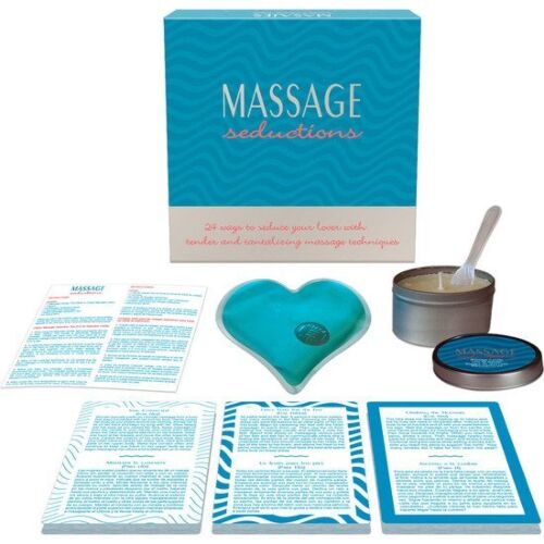 Massage Kit Kheper Games Massage Seductions voor erotisch genot
