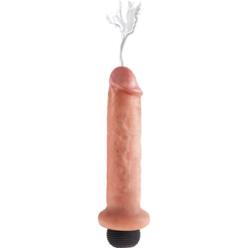 Dildo KING COCK 17.8 CM met Jizzle Juice