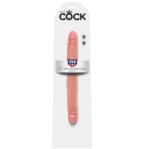 Dildo dubbel King Cock 30 cm - realistisch en handgemaakt