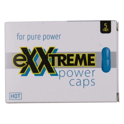 Pillen voor Mannen HOT EXXTREME POWER CAPS - 5 capsules