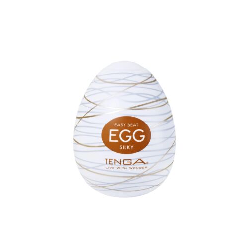 Masturbator Tenga EGG Silky met unieke texturen