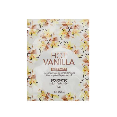 Warming Gourmet Massage Oil Hot Vainilla Sachet 3 ml