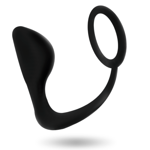 Anal Plug ADDICTED TOYS met Penisring en Comfortabele Vorm