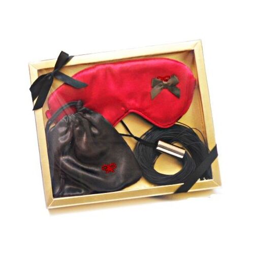 Set Bondage INEDIT Kit Látigo Dominatrix met Antifaz