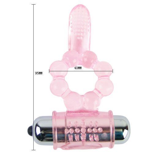 Ring BAILE met dubbele vibratie en stimulatie