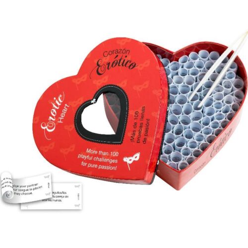 Spel voor Stellen Tease & Please Coraz?n Erotico met 100 Uitdagingen