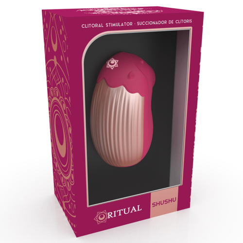Clitoris zuiger RITHUAL Shushu 2.0 met vibratie en suctie