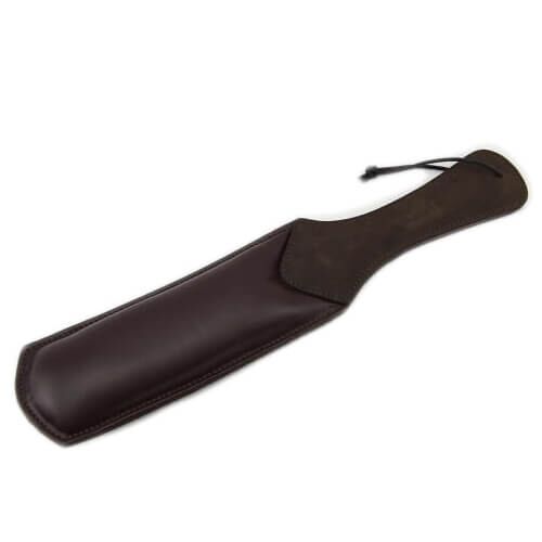 Whip Bound Nubuck Leather Padded Paddle