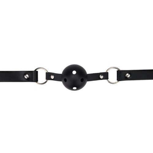 Ballgag Bound to Play Ademend