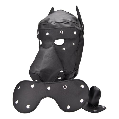 Bondage Hood Bound to Please Dog Mask
